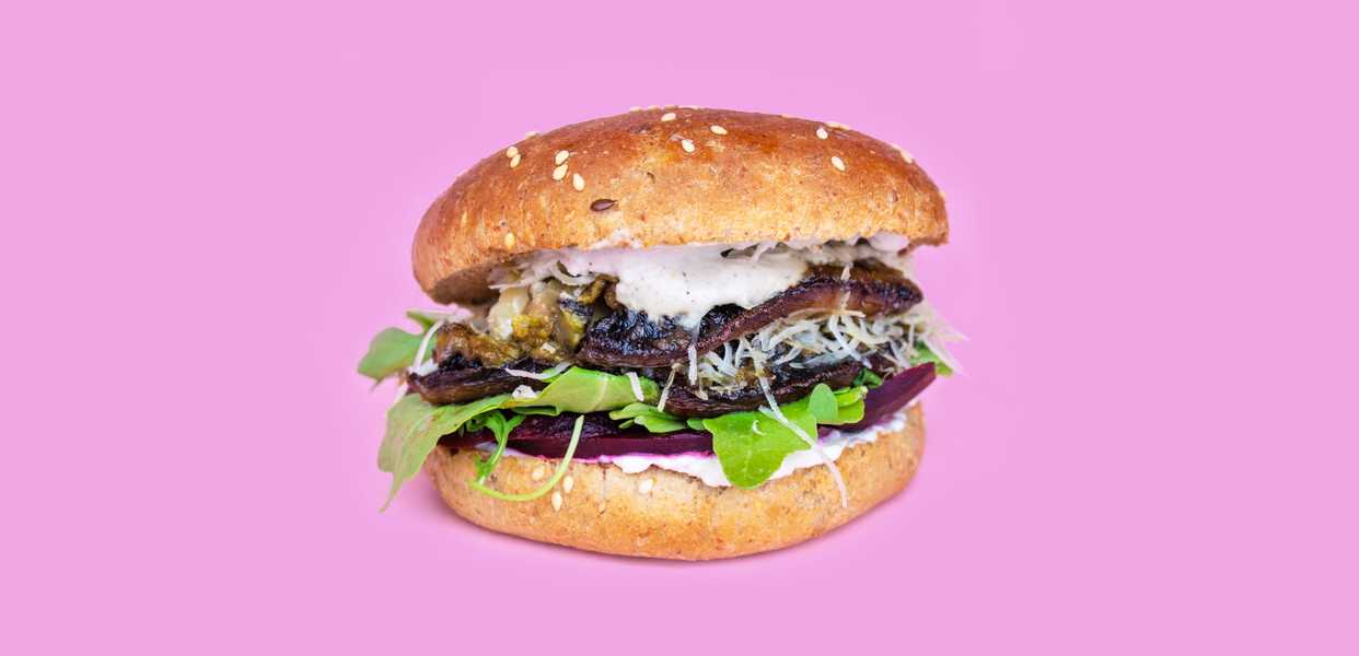Portobello burger