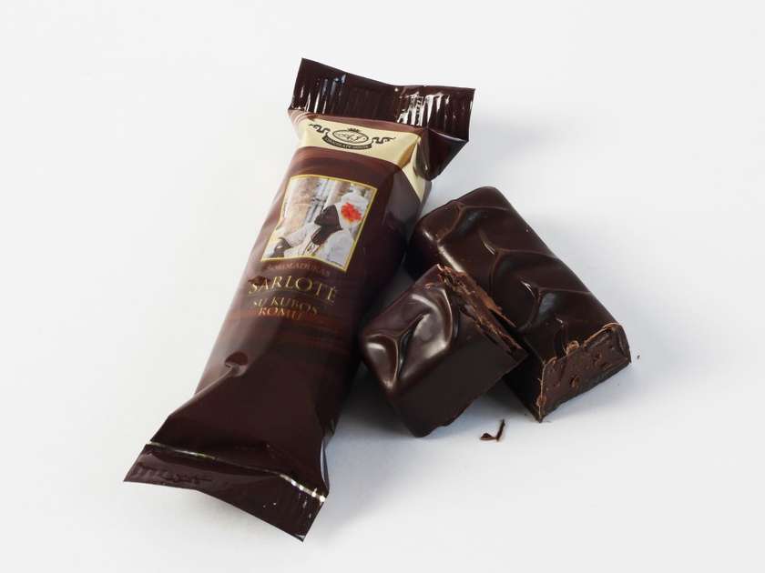 Dark Chocolate With Cuban Rum Charlotte 40 G