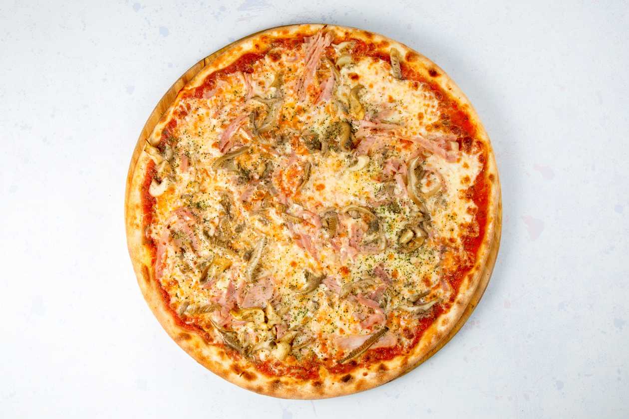 Prosciutto e fungi 30 cm