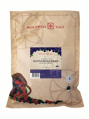 Frozen Blueberries 1kg Marjamaa talu