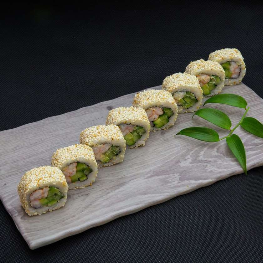 80. Spicy King Shrimp Maki 8 pcs.