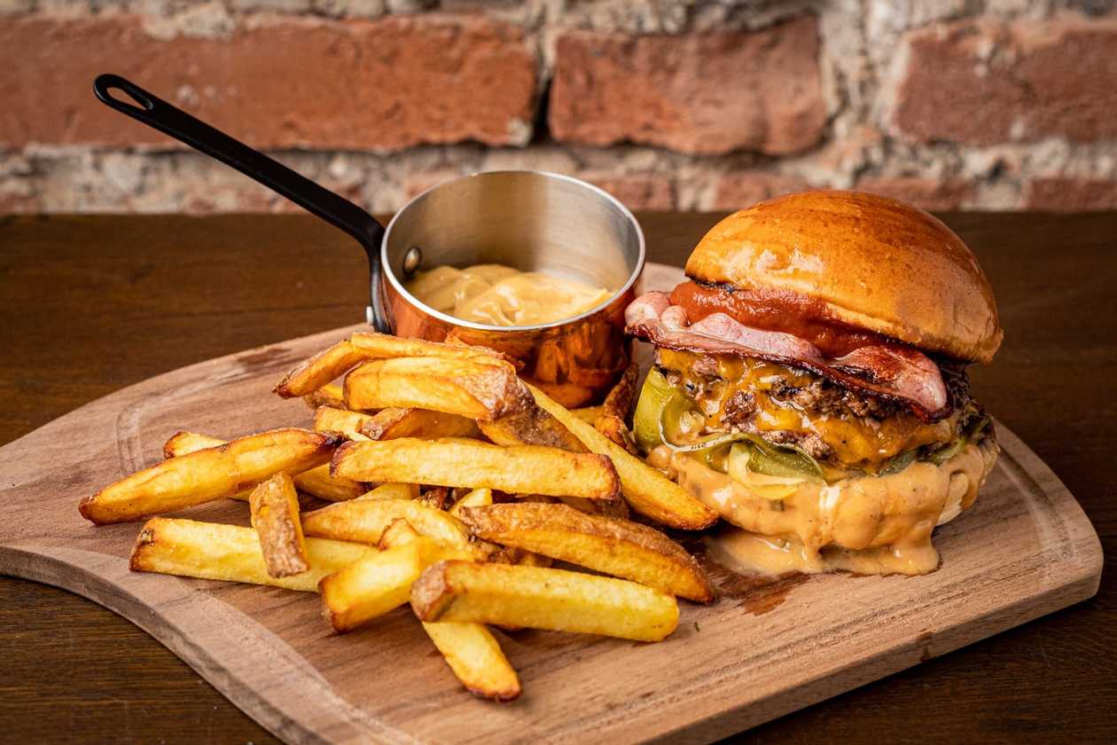 Hovädzí Beef Burger MENU