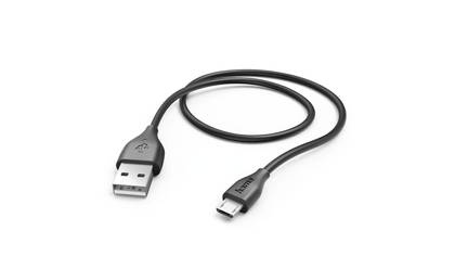 Cable Hama USB-USB micro 1,4m black