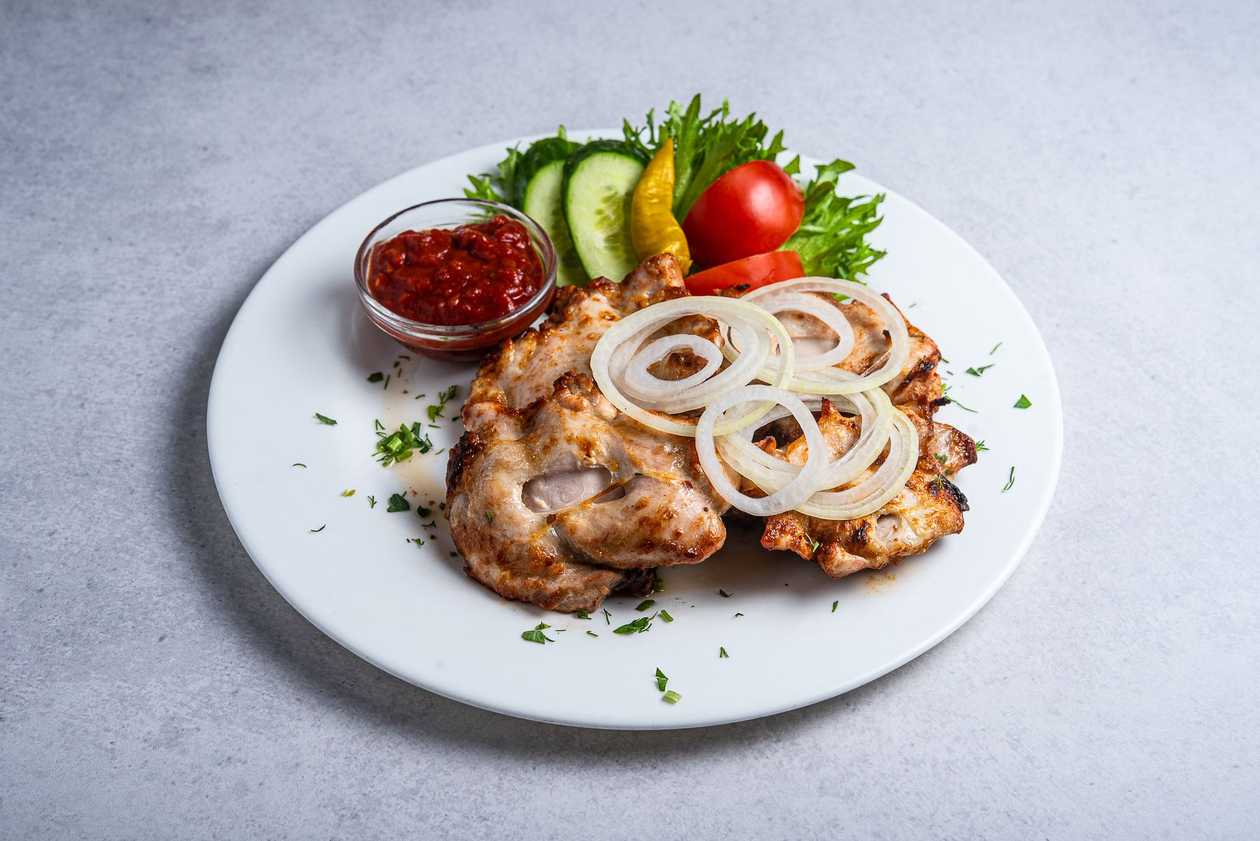 Chicken Thighs Shish kKbab