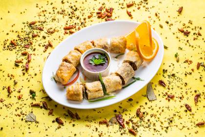 4. Chicken Spring Roll