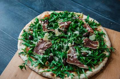 Crudo & Rukola Pizza