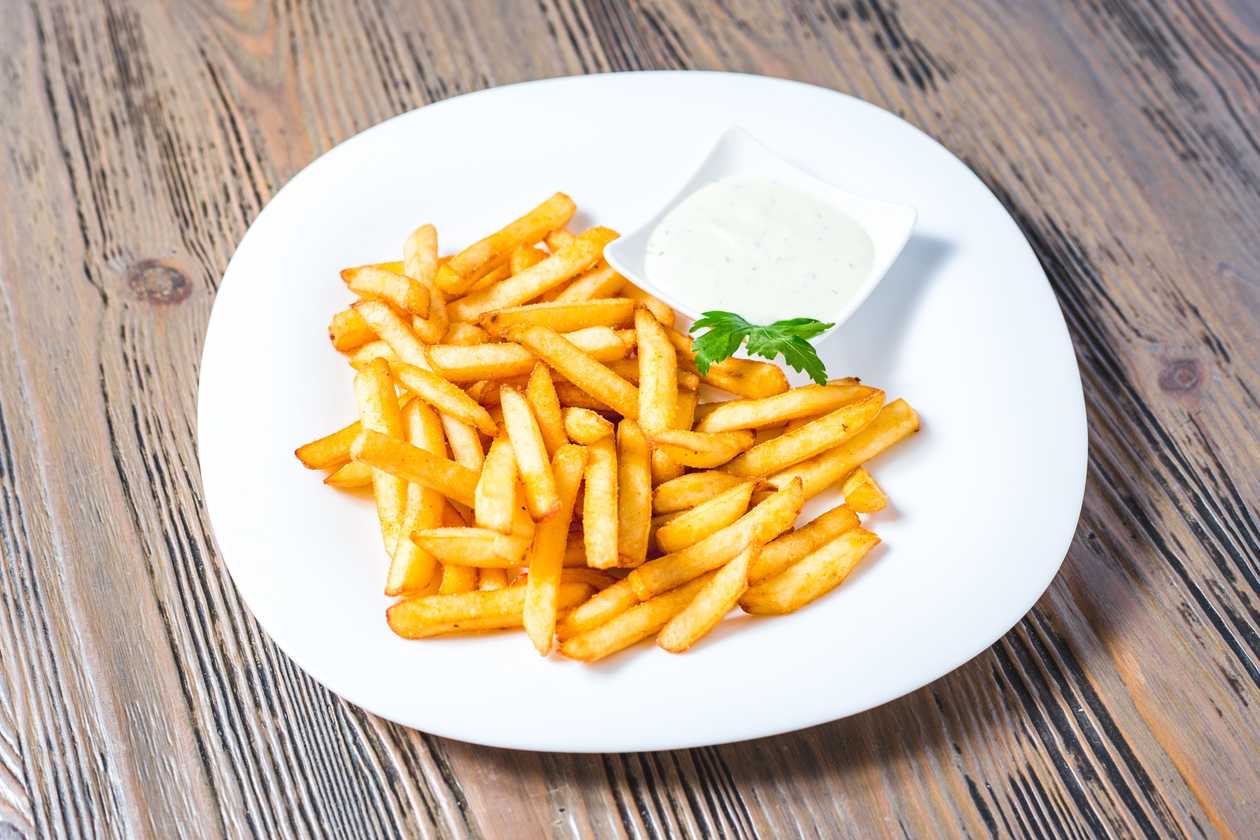 French Fries with Sauce