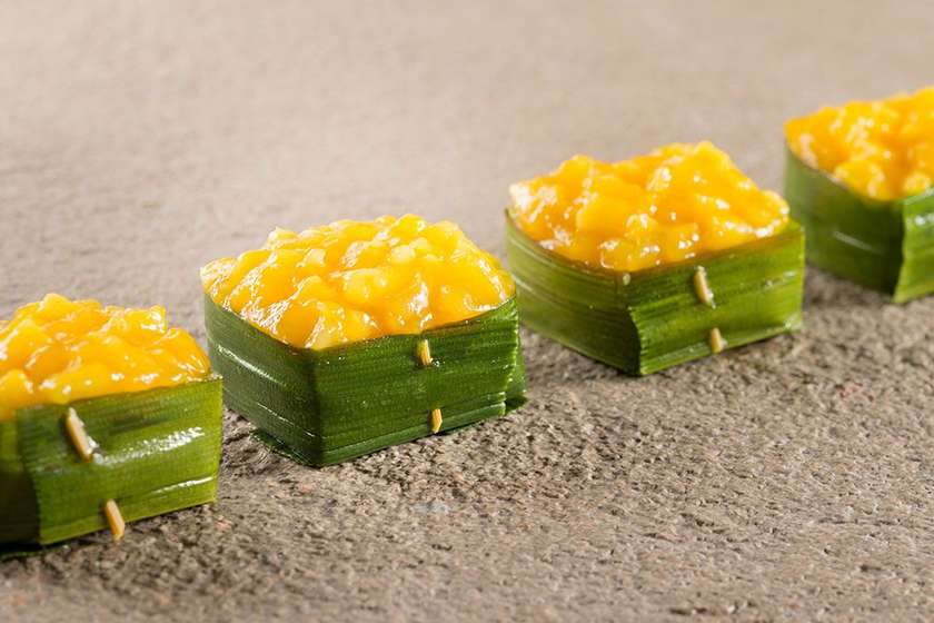 Rice Mango Dessert