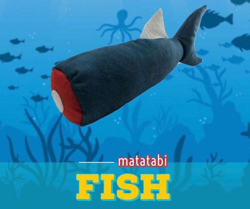 Pawdaz Matatabi Fish Cat Toy