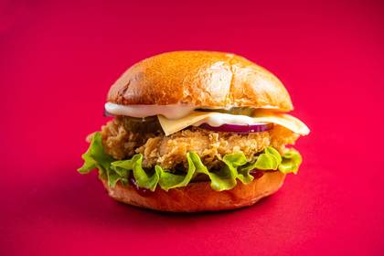 American Crispy Chicken Burger