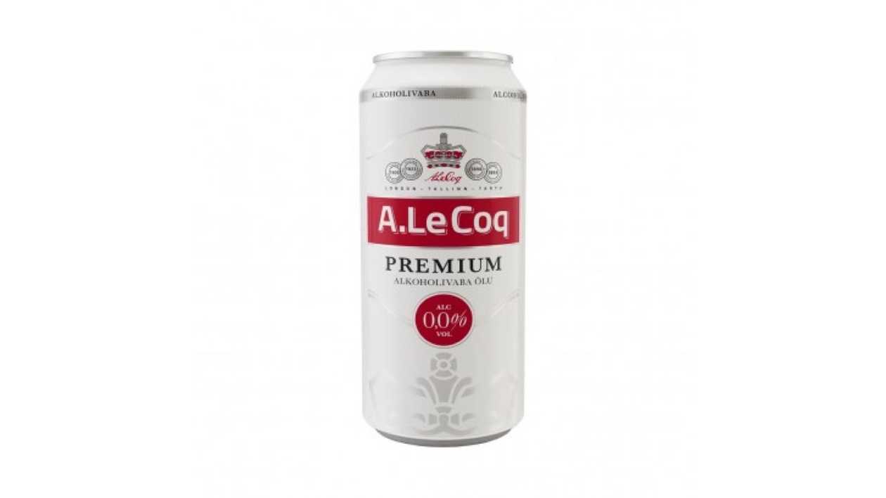 Alkoholivaba õlu, A.Le.Coq Premium 0,5 l