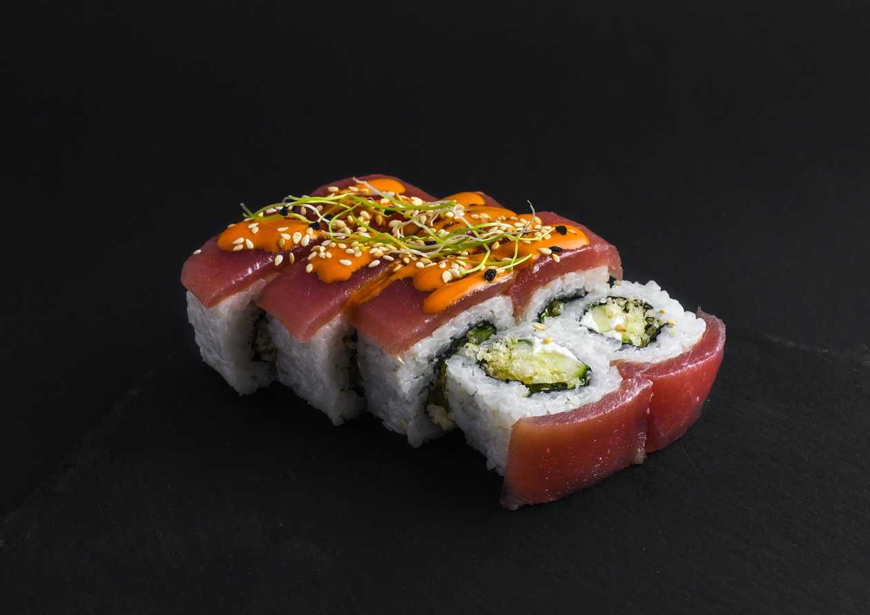 Tuna spicy crispy 8pcs.