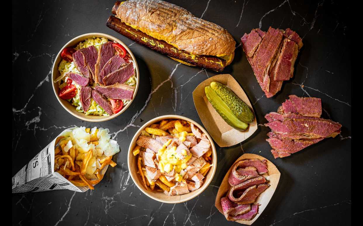 In House Pastrami & More Rosetti Bolt Food