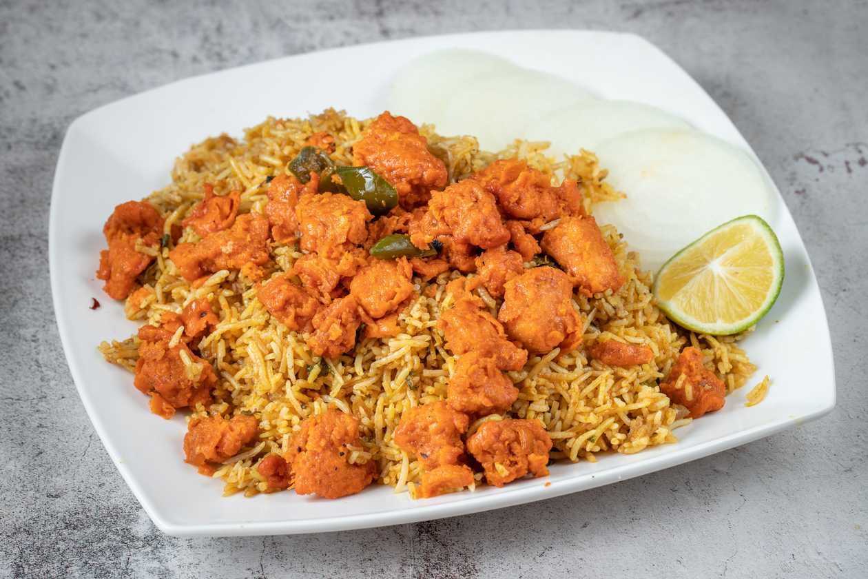 Special Bonelss Chicken Tikka Biryani