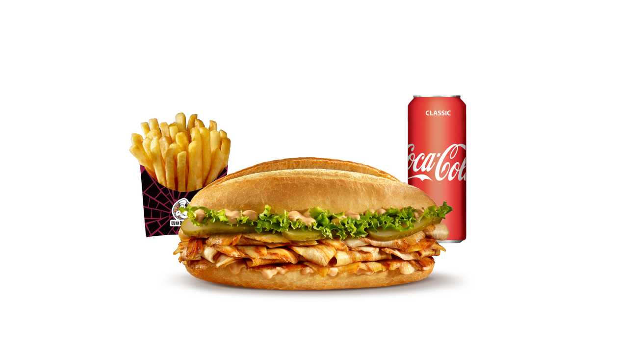 Chicken Doner Sandwich Menu