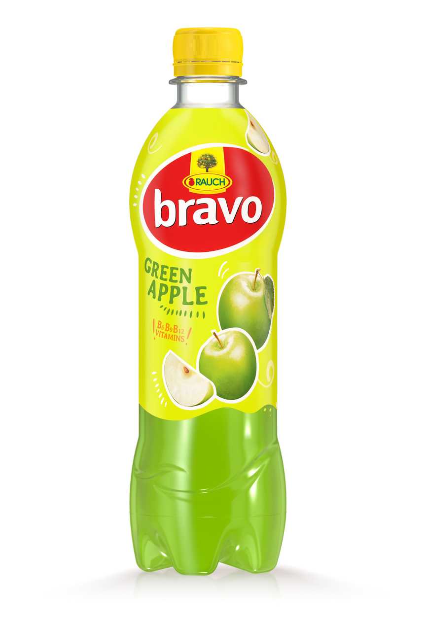 Juice Bravo Green Apple 0.5L