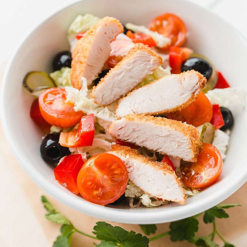 604. Chicken salad