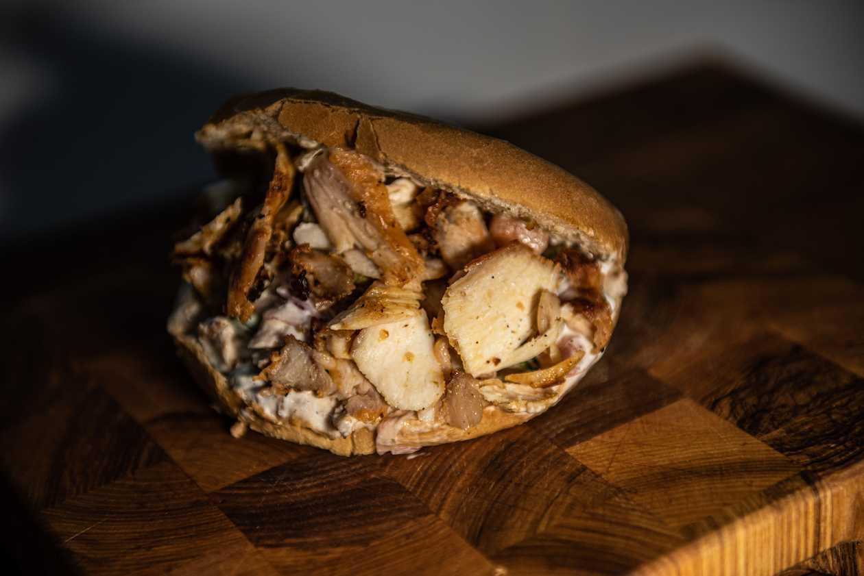 Kebabas bandelėje