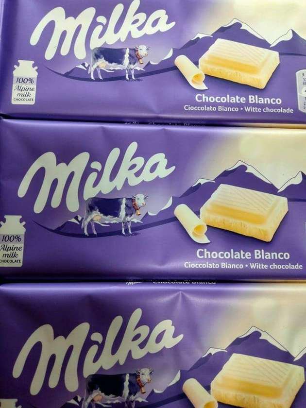 Milka Chocolate Branco