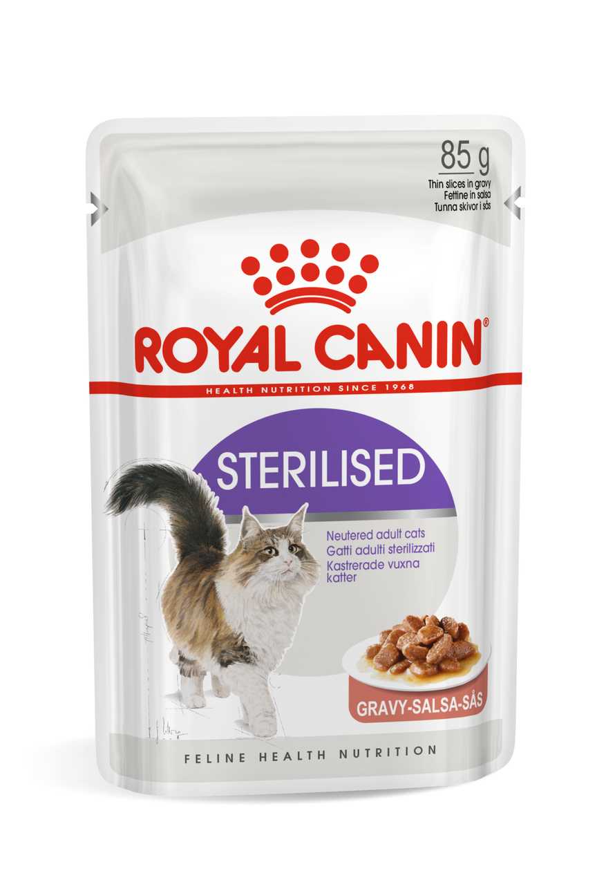 Royal Canin Sterilised Gravy konserv kassidele 85 g