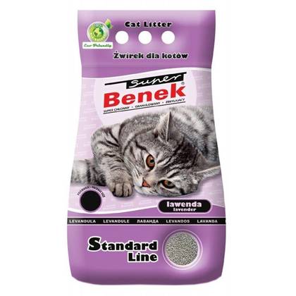 Kassiliiv Certech Super Benek Standard- lavendlilõhaline saviliiv 10 l