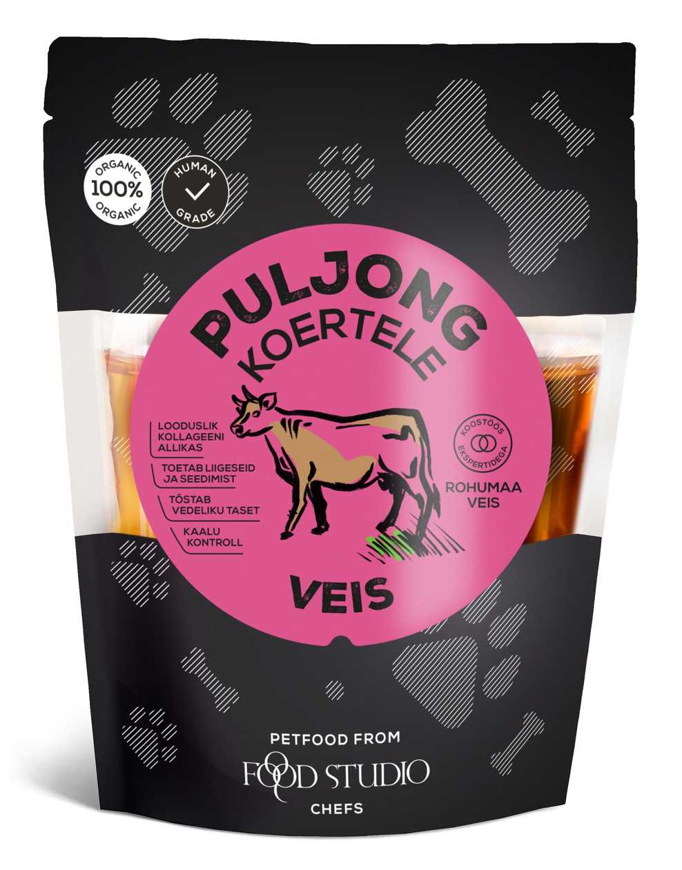 Foodstuudio veisekondi puljong 0,35 l