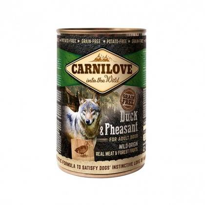 Carnilove Wild Meat konserv koertele, pardi-ja faasanilihaga 400 g