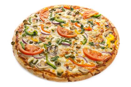Vegetarian pizza