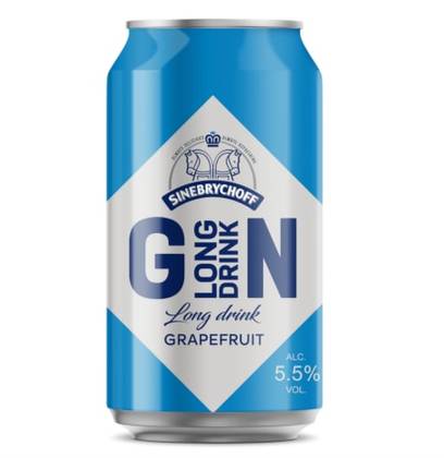Sinebrychoff LD Grapefruit can 0,33 l 5.5%