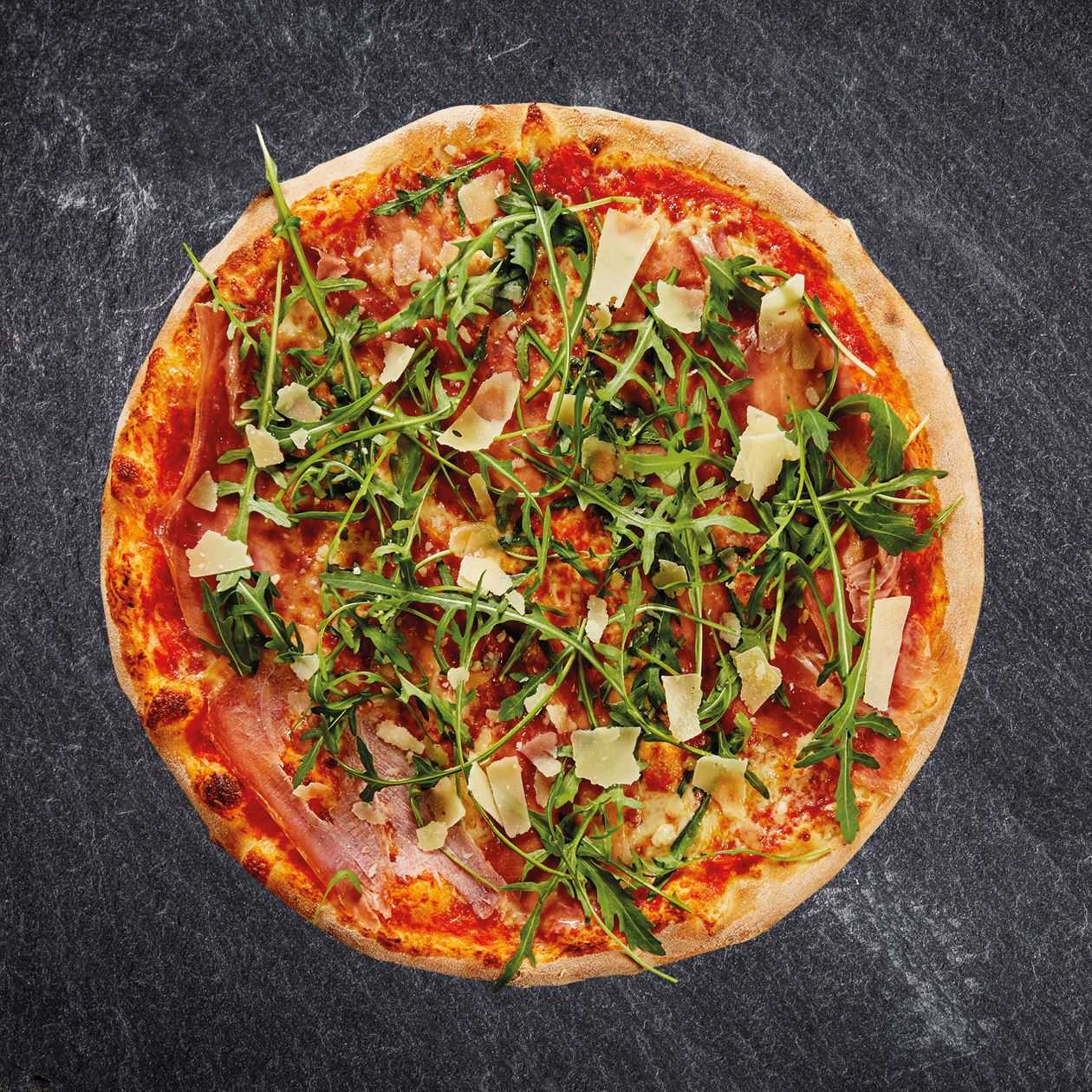 Prosciutto crudo with arugula