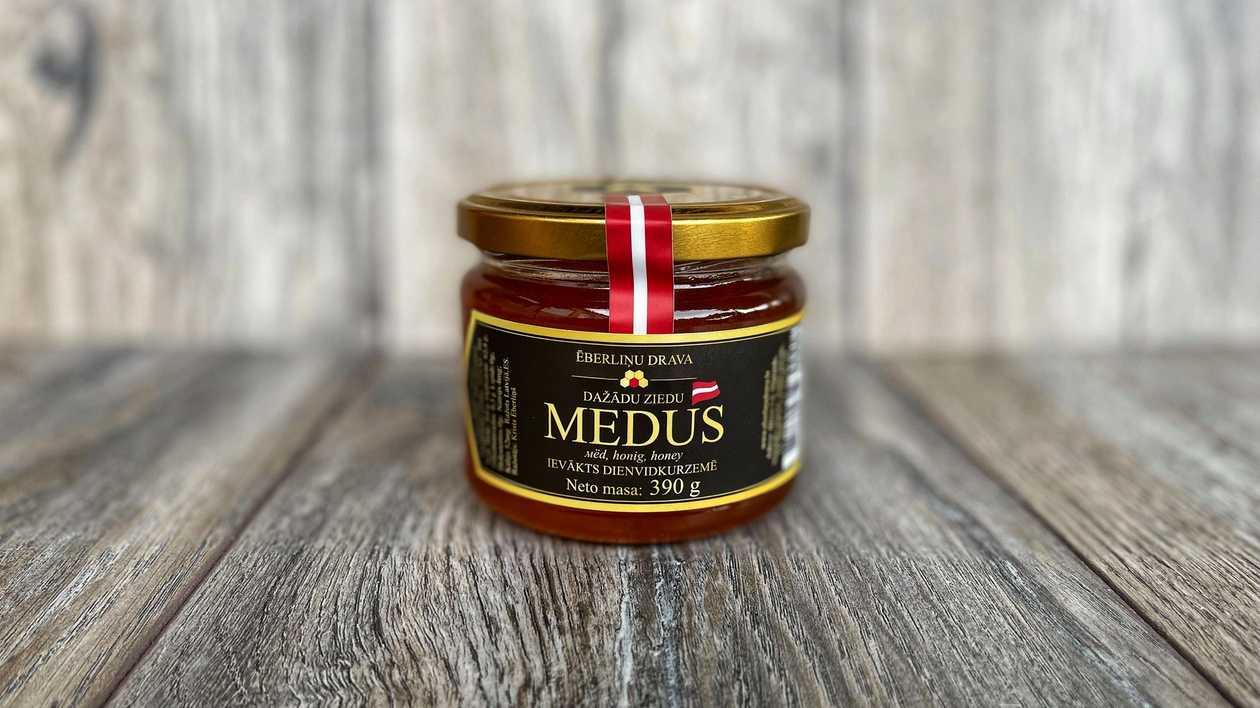 Latvijas dažādu ziedu medus 300ml