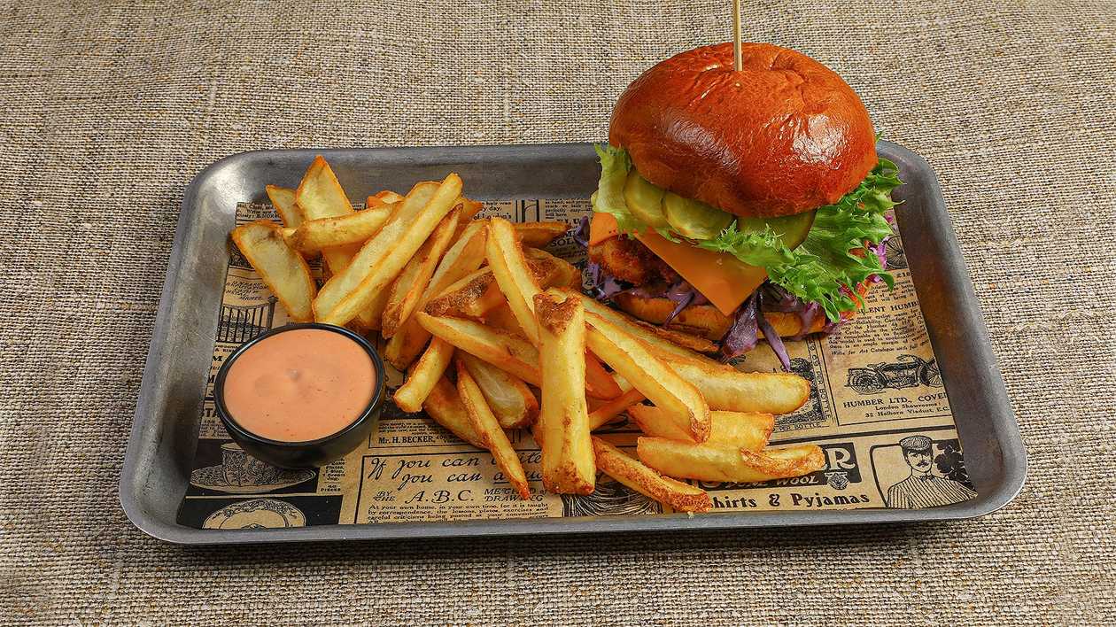 8. Crispy Chicken Burger