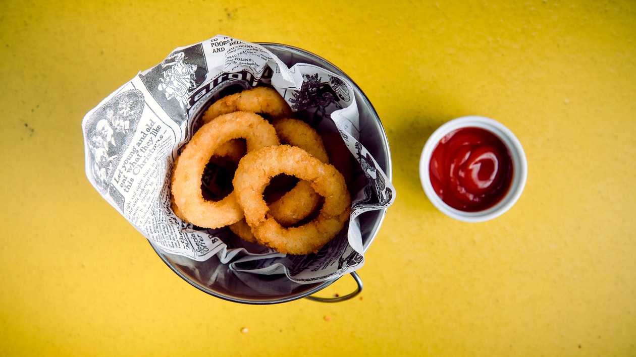 Onion rings 9 pcs