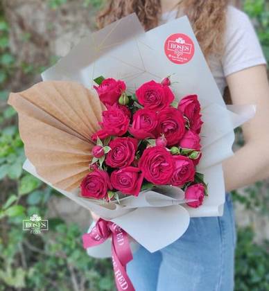 Bouquet of spray roses N60