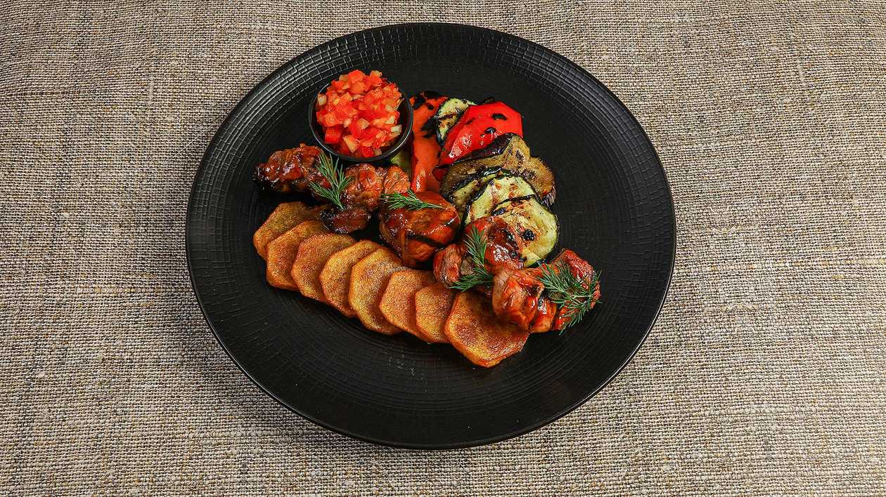 25. Grilled Pork Shashlik