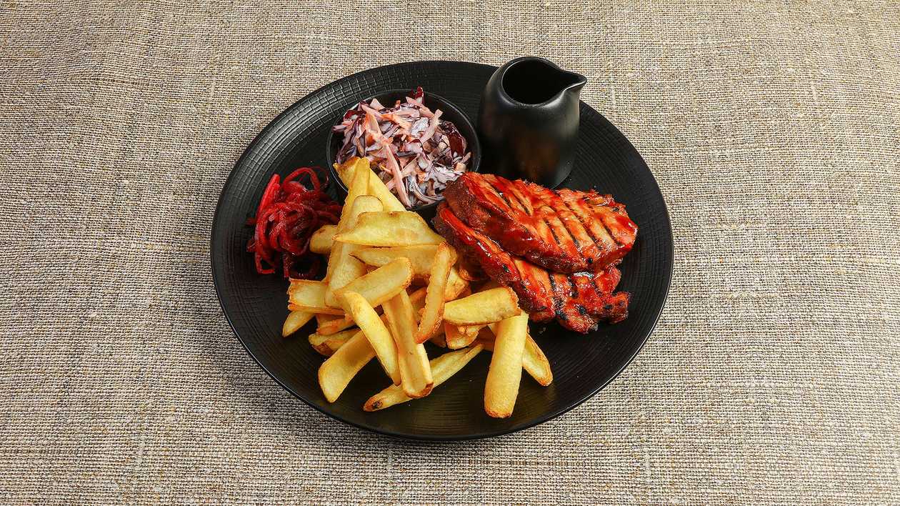 19. BBQ Pork Neck Chop
