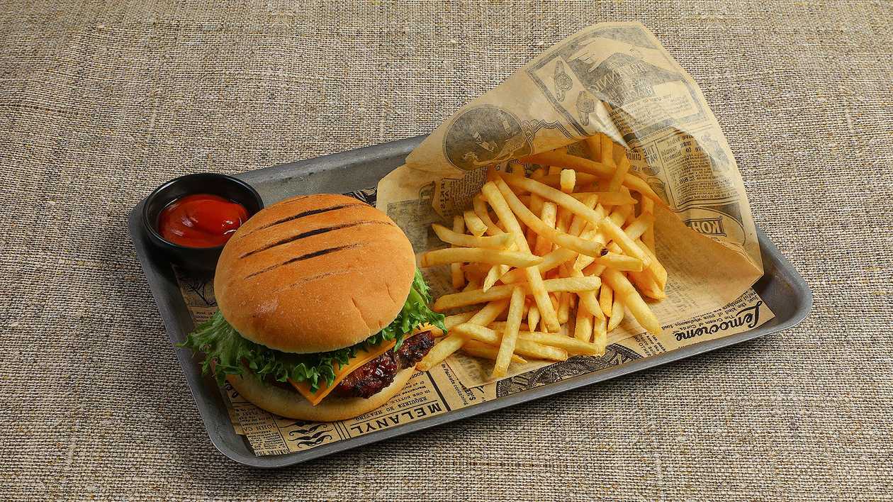 31. Children's Burger with French Fries