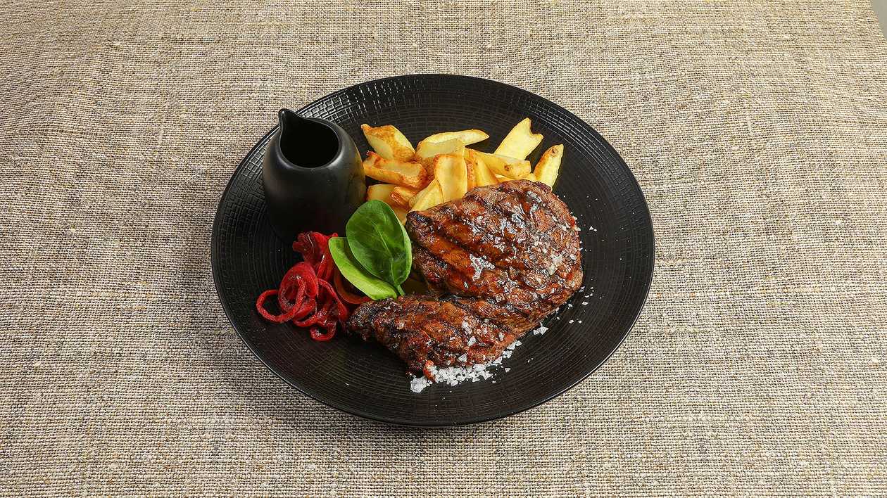 26. Grilled Beef Marble Steak