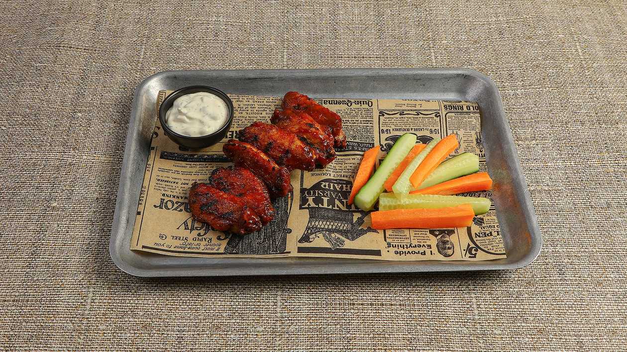4. BBQ Chicken Wings
