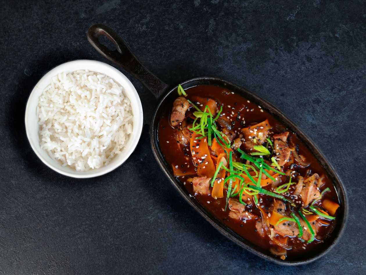 Bulgogi cu vită maturata