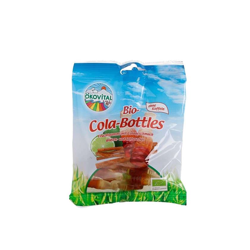 Bio-Cola-Bottles kummikommid, 100 g