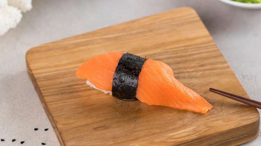 Nigiri with Salmon