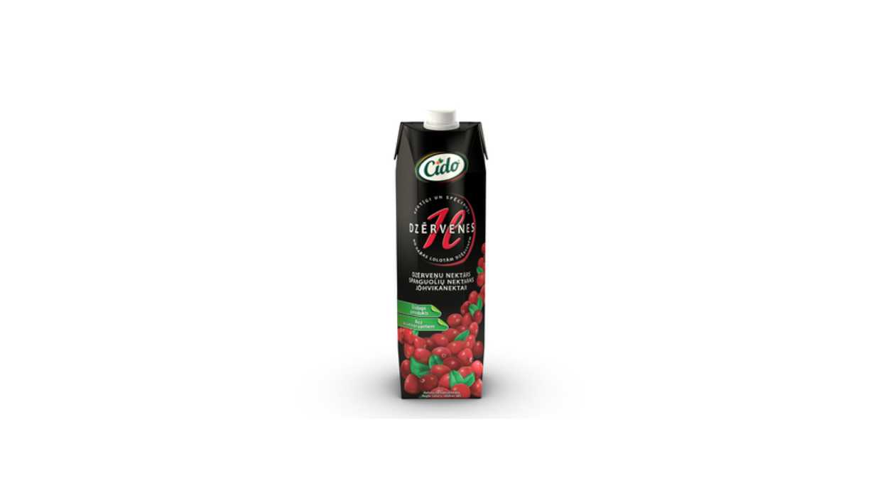 Cido, jõhvikanektar 30%, 1 l