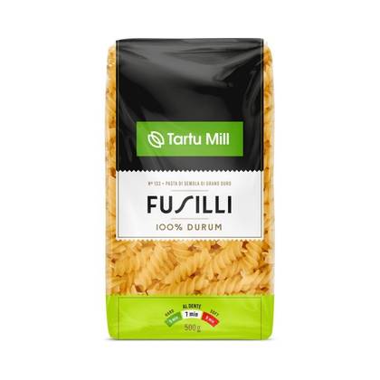Tartu Mill, fusilli spiraalid, 500 g