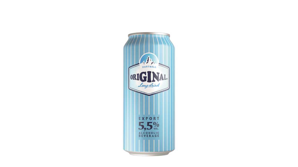 Hartwall, long drink 5.5%, 0,44 l