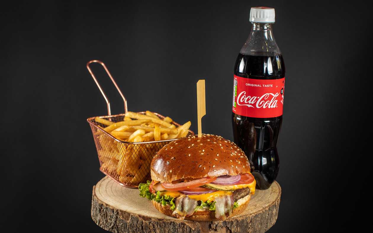 Bacon Supreme burger Menu