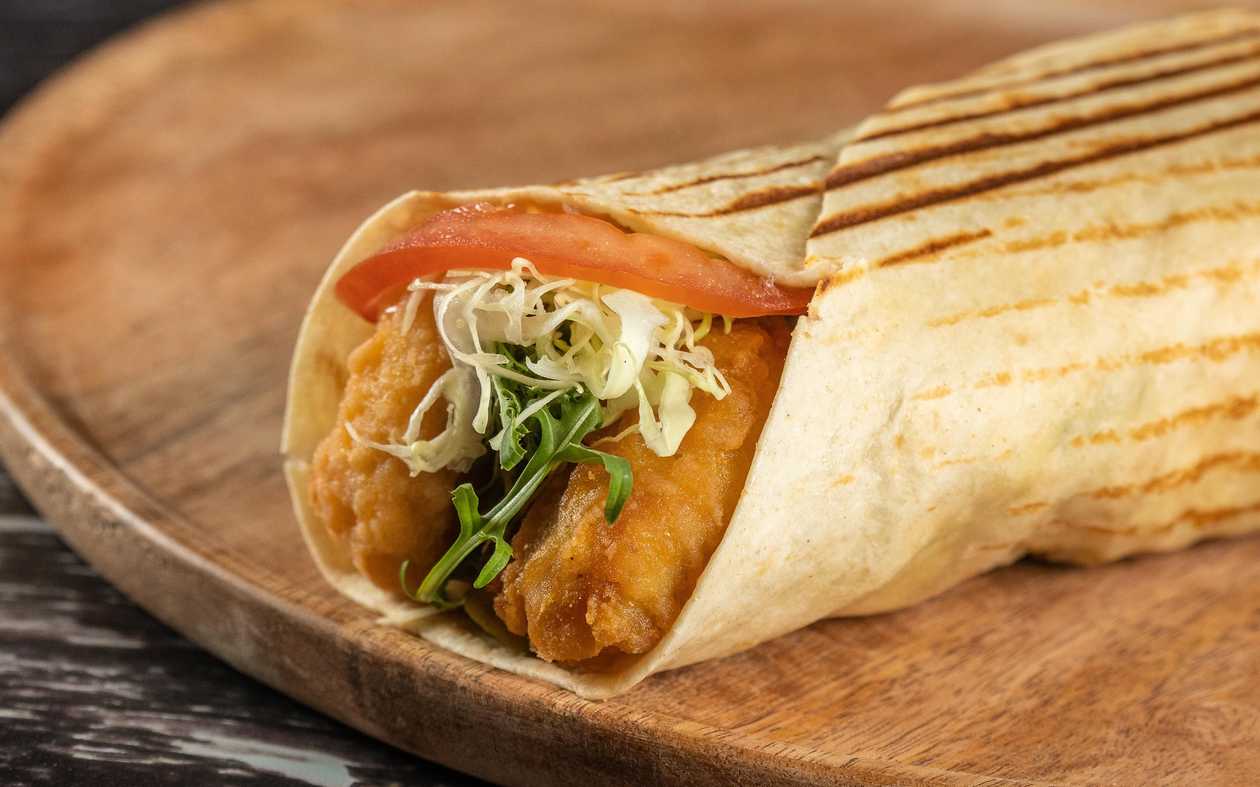 Crispy Nuggets wrap GRANDE