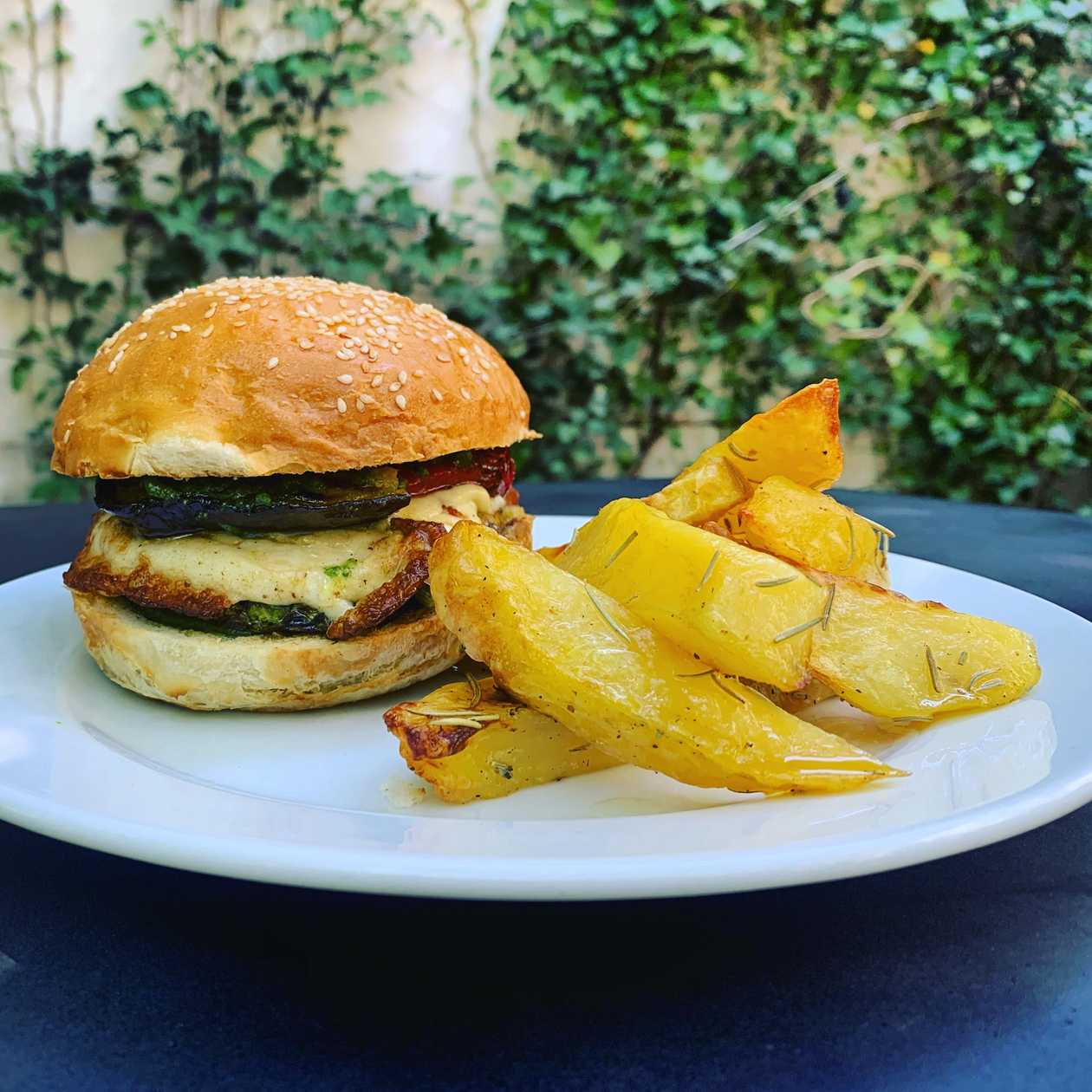 Halloumi Burger