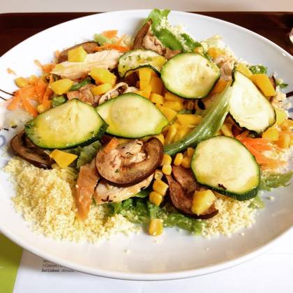 Salada vegetariana