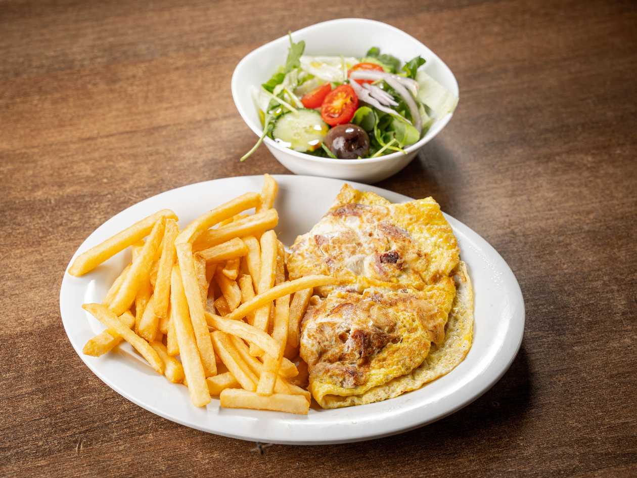 Ham And Cheese omelette